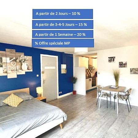 Moissac Centre Studio 30m2 Calme Cour Intérieure vélo Netflix Exterior foto